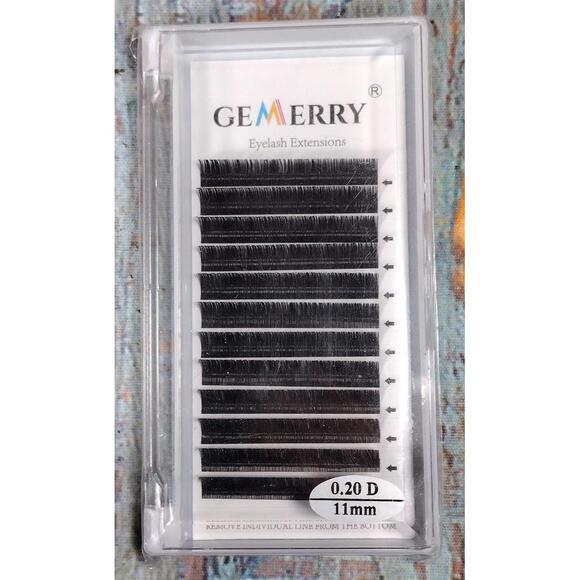 Other - GEMERRY Eyelash Extensions 0.20 D Curl 11mm